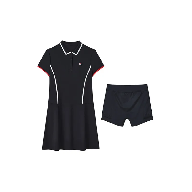 FILA Athletics Short Sleeved Dresses Women's Royal Blue-2