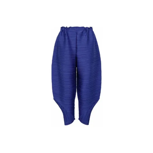 PLEATS PLEASE ISSEY MIYAKE Casual Pants Women's Blue