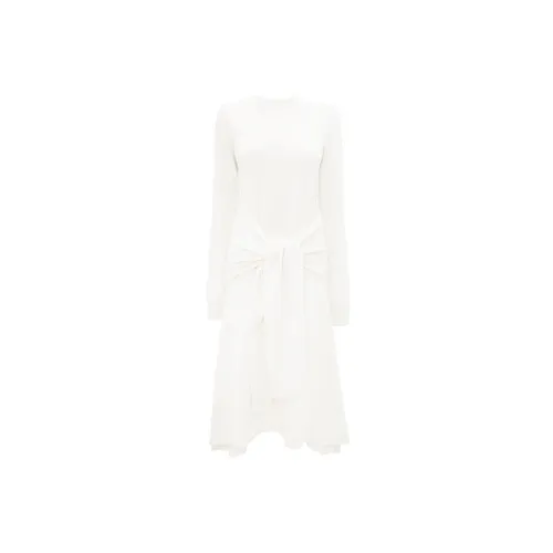 JW Anderson Long-Sleeved Dresses Women's White