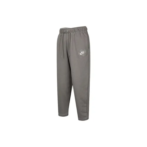 Nike Sportswear Essentials Series Knitted Sweatpants Women's Asphalt Gray