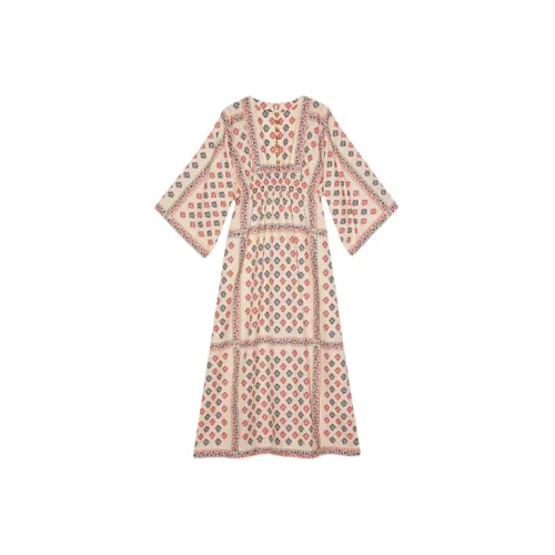 GUCCI Long-Sleeved Dresses Women's Beige