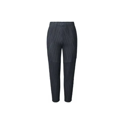 PLEATS PLEASE ISSEY MIYAKE Casual Pants Women's Black