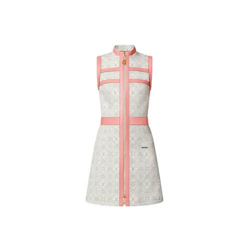 LOUIS VUITTON New Quarterly Products Of LV Sleeveless Dresses Women's White