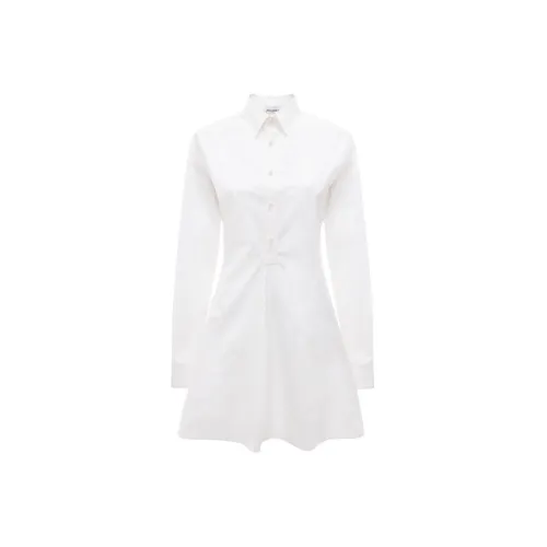 JW Anderson Long-Sleeved Dresses Women's White