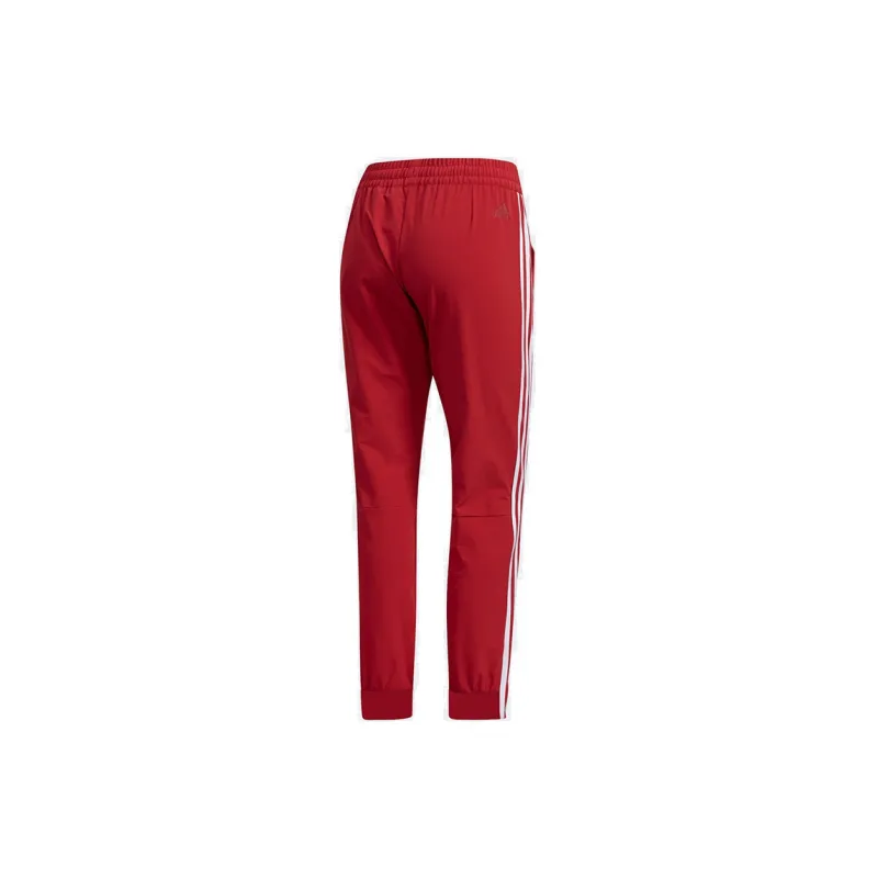 Adidas Knitted Sweatpants Women's Chestnut Red/Campus Burgundy-1