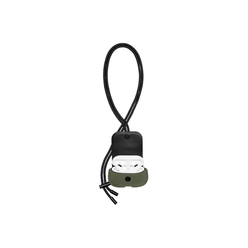 COACH Airpod Case Earphone Cases Army Green-1