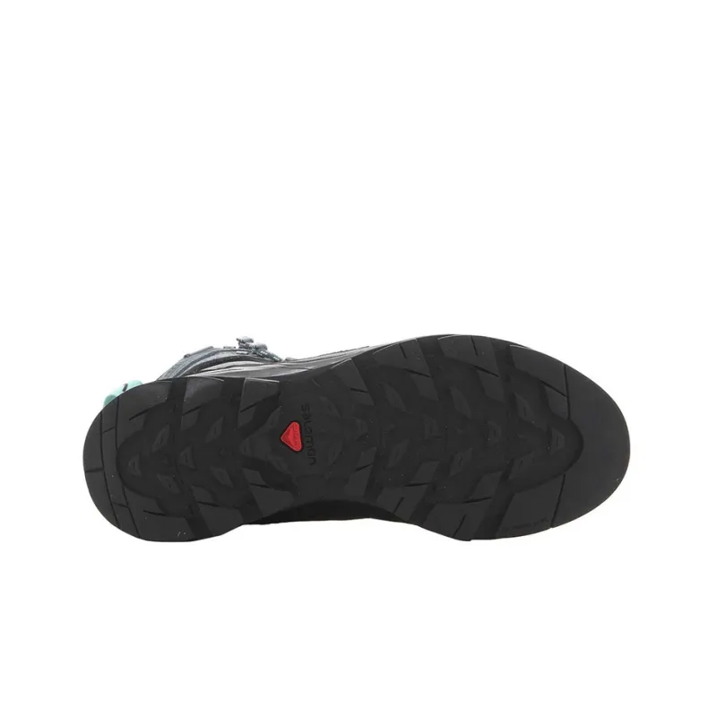 SALOMON X Ultra 3 X Alp High Ltr Gt Anti-Slip Wear-Resistant High-Top Outdoor Shoes Women's Black Gray-4