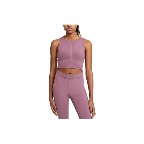 Nike Tank Tops Women's Light Mulberry Red