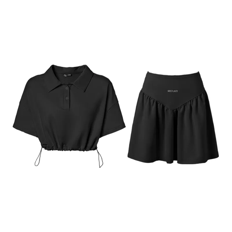 MEETLADY Two Piece Skirt Sets Women's-2