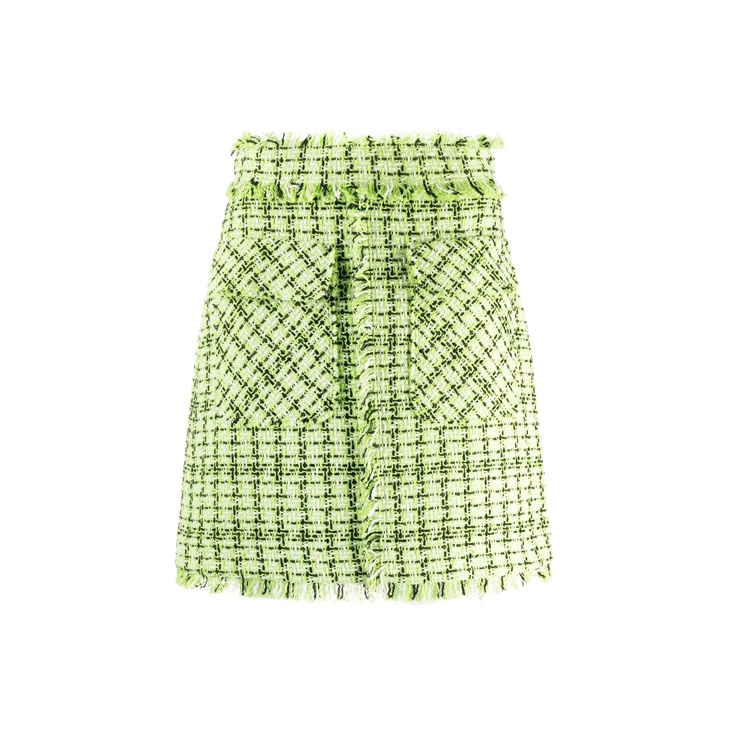 ワンピース MSGM Women Long Skirts 3441MDA6123712036 Green Long skirt with paillettes - MSGM Official