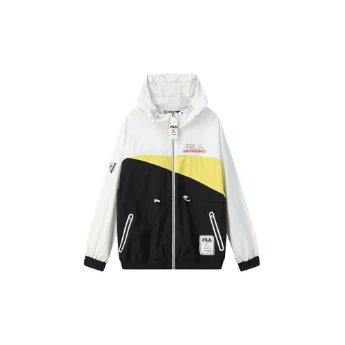 Mihara Yasuhiro X FILA MIHARA YASUHIRO Collaboration Collection Sun Protection Clothing Women's White/Black Multicolor