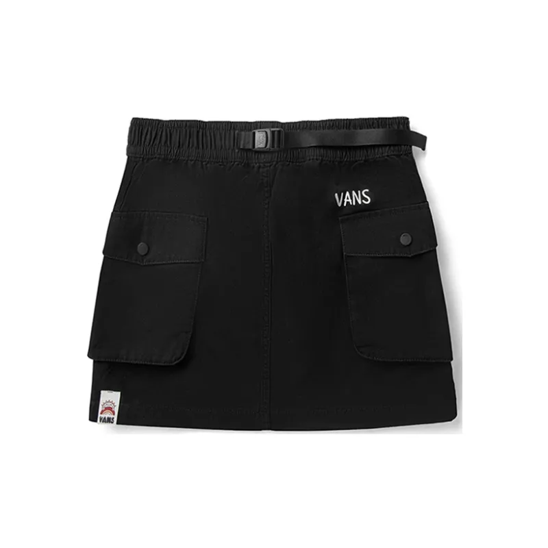 Vans Cargo Short Skirts Women's Black-2