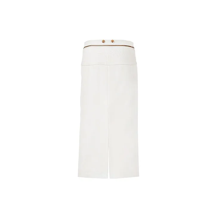 Chloé Casual Long Skirts Women's White-1