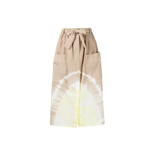 MSGM Casual Long Skirts Women's Brown