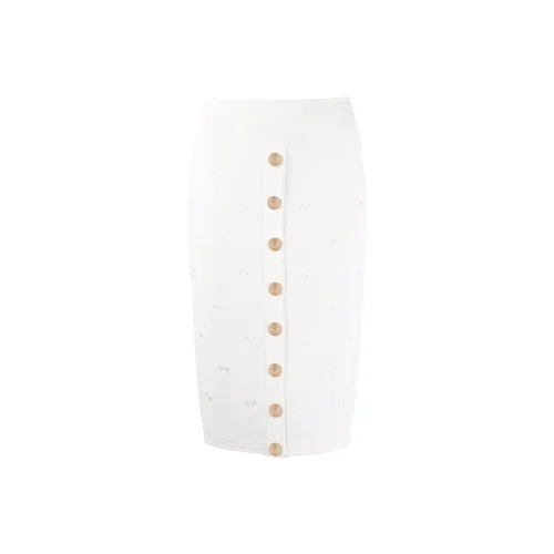 PINKO Knit Long Skirts Women's White