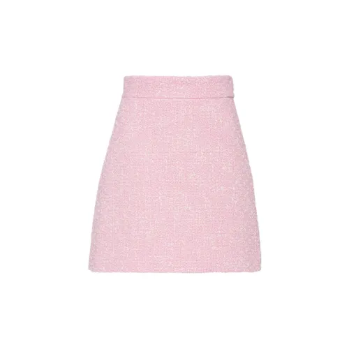 MIU MIU Casual Short Skirts Women's Pink