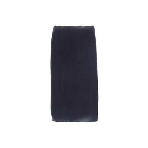 MIU MIU Casual Long Skirts Women's Black