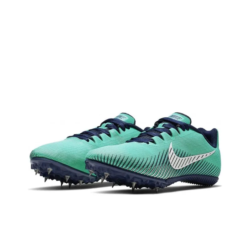 Nike Cushioning Anti-Slip And Wear-Resistant Low-Top Casual Running Shoes Women's Green White-2