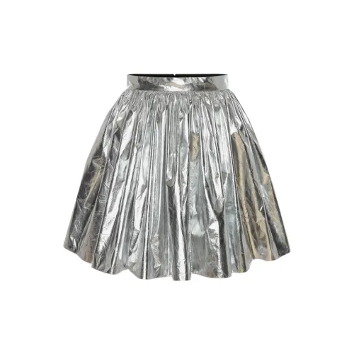 Alexander McQueen Casual Short Skirts Women's Silver