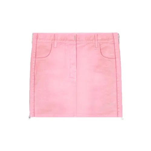 Givenchy Denim Short Skirts Women's Pink