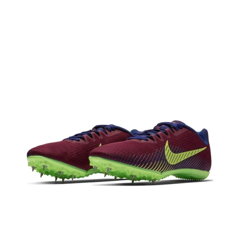 Nike Air Zoom Rival M 9 Spikes 'Purple Green' Women's-2