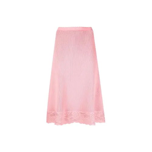 Balenciaga Casual Long Skirts Women's Pink