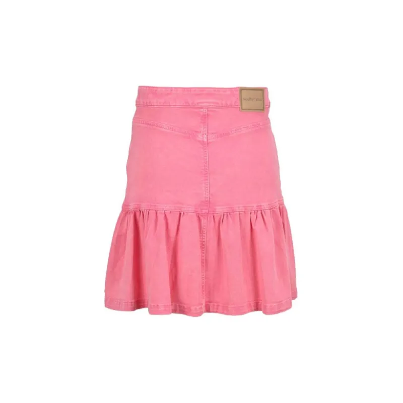 See By Chloe Denim Short Skirts Women's Pink-1