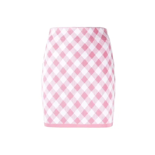 BALMAIN Casual Short Skirts Women's Pink