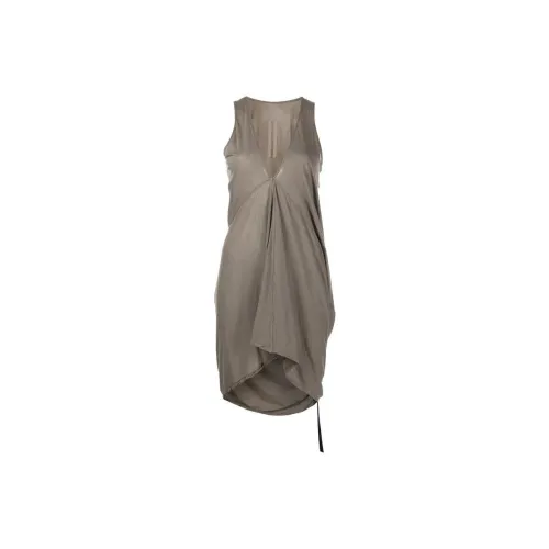 Rick Owens DRKSHDW Sleeveless Dresses Women's Brown