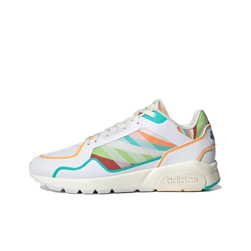 Adidas Neo Run9tis 'White Blue Green'-0