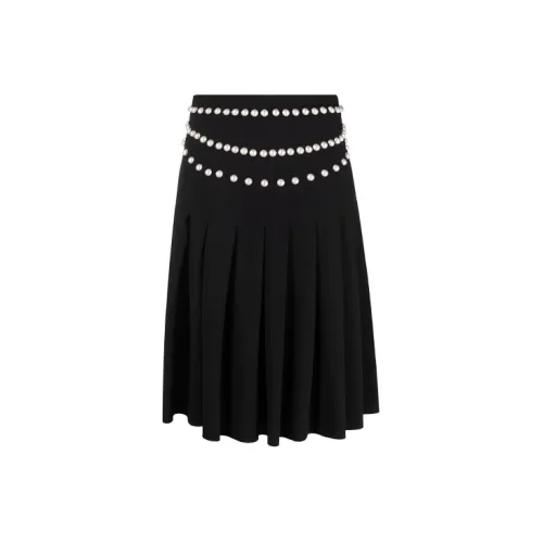 MOSCHINO Casual Long Skirts Women's Black