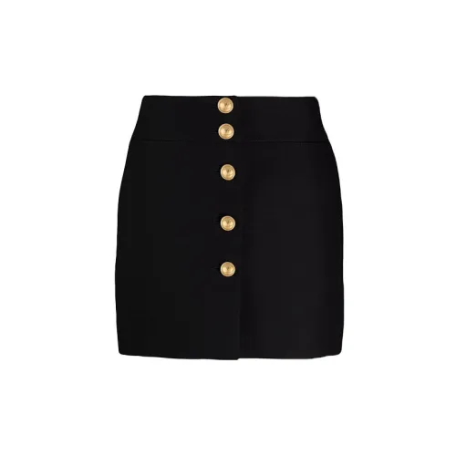 Valentino Casual Short Skirts Women's Black