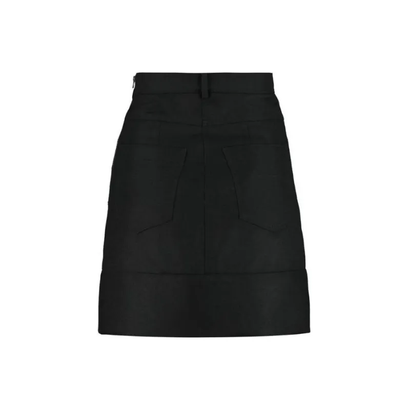 PHILOSOPHY DI LORENZO SERAFINI Cropped Skirt Black-1