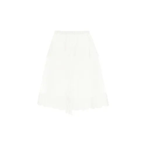 SIMONE ROCHA Casual Long Skirts Women's White