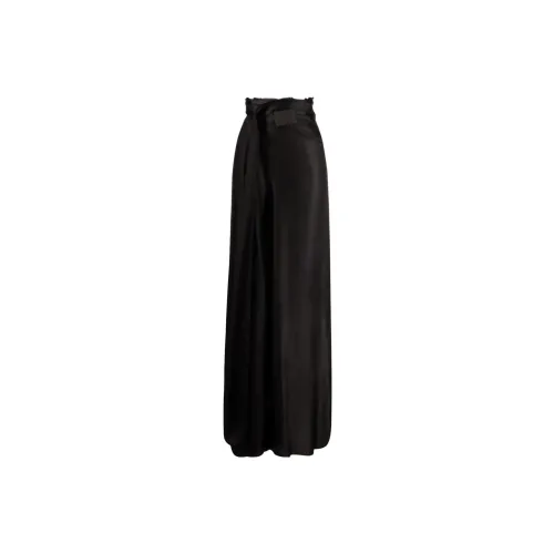 MM6 Maison Margiela Casual Long Skirts Women's Black