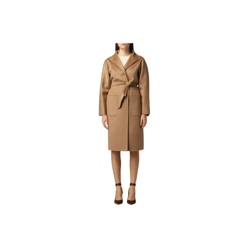 MaxMara Velvet Jackets Women's Camel-1