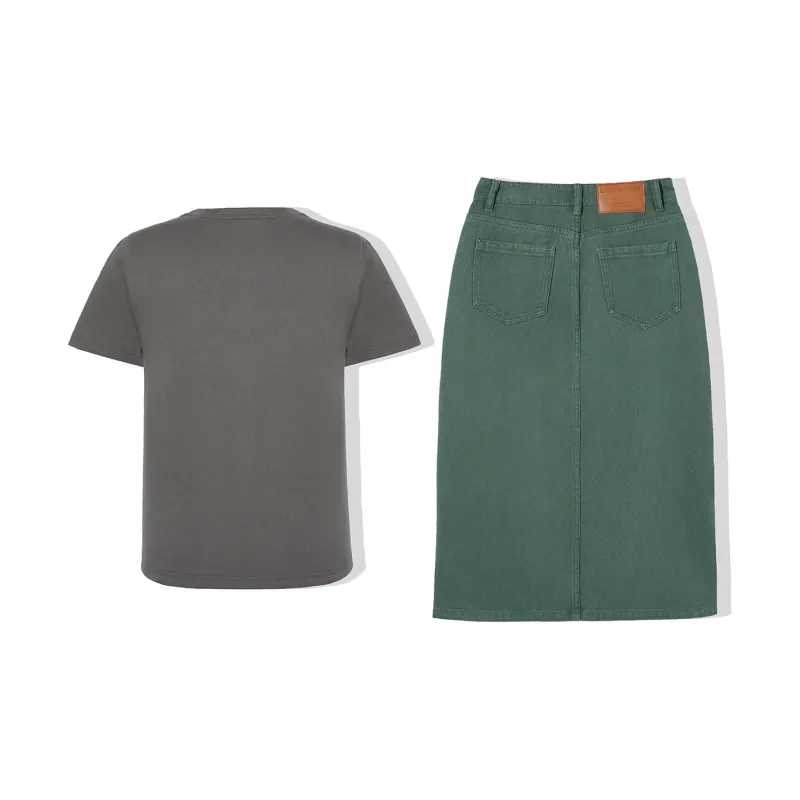 LA CRAWFISH Two Piece Skirt Sets Women's-4