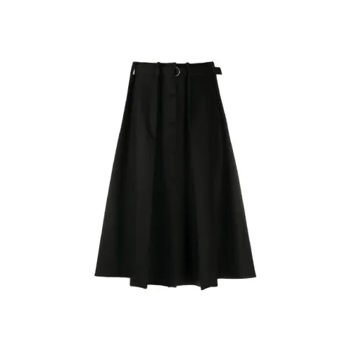 FENDI Casual Long Skirts Women's Black