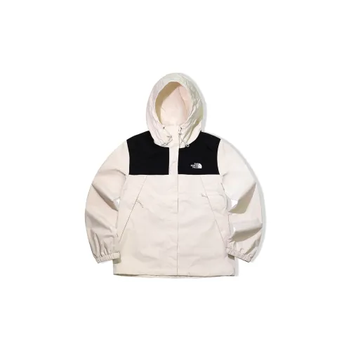 THE NORTH FACE Antora Windbreaker Jackets Women's Vintage White