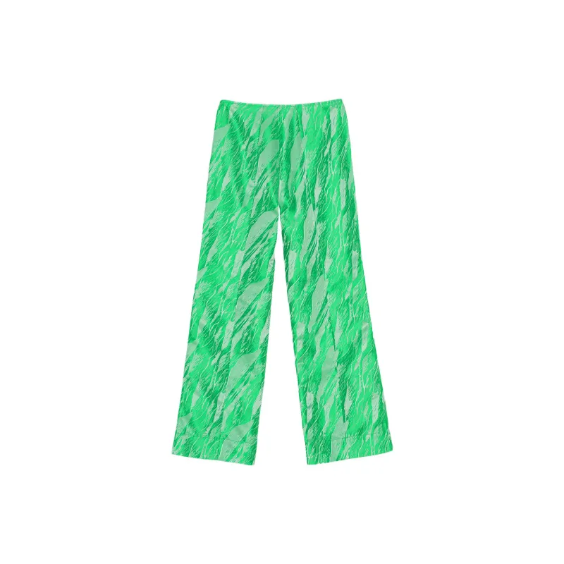 GANNI Casual Pants Women's Green-1