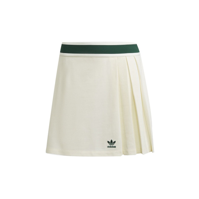 white mesh tennis skirt POIZON