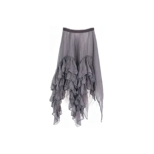 MARC LE BIHAN Casual Long Skirts Women's Graphite