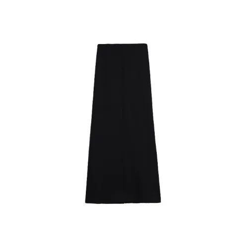 SportMax Casual Long Skirts Women's Black