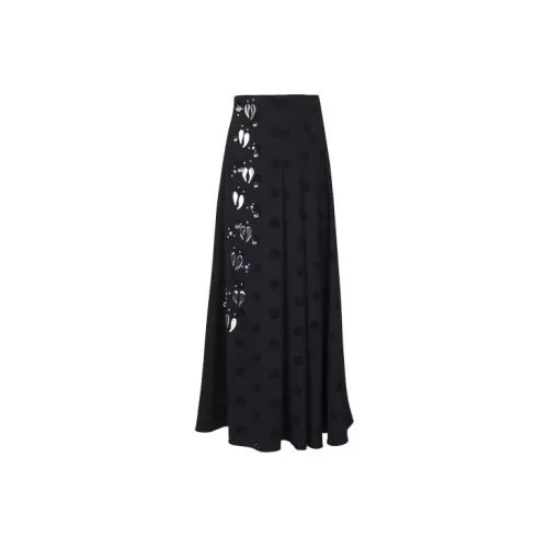 Chloé Casual Long Skirts Women's Black