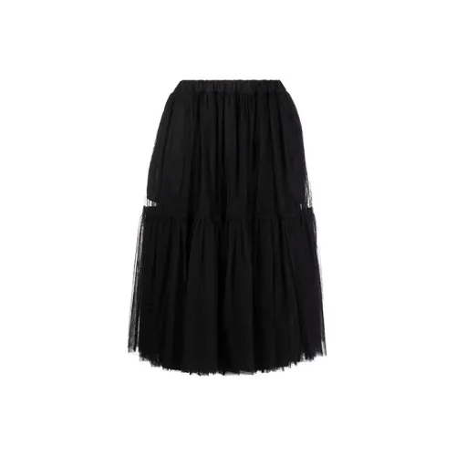 CDG Casual Long Skirts Women's Black