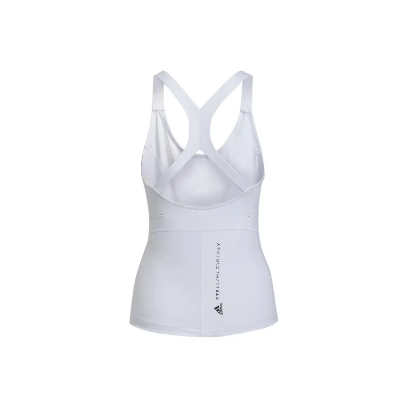 Adidas Sleeveless Sports Shirts Women's White-1