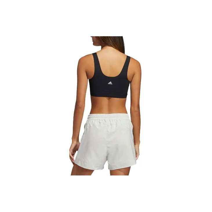 Adidas Sleeveless Sports Shirts Women's Black-1
