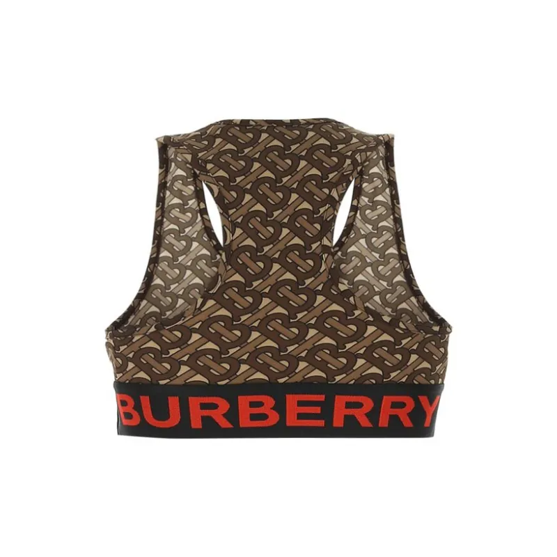 Burberry Tank Tops Women's Brown-1