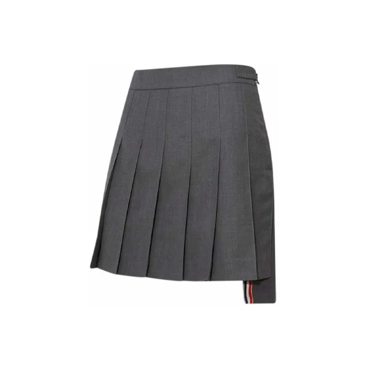 THOM BROWNE Pleated Mini Skirt-2