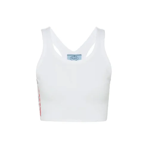 PRADA Tank Tops Women's White